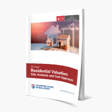 15HR Residential Valuation: Site Valuation and Cost Approach